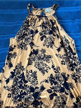 Floral Halter Dress Top